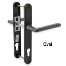 UPVC Door Handle Mila Prostyle 92mm 92PZ 211mm Fixings Double Glazing Pair 240