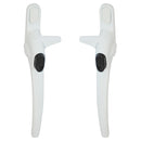 Ellbee Non Locking Cockspur uPVC Window Handle Cockspur Window Handle White Double Glazed 21mm Backset