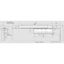 Fire Rated TS.11204 Slide Arm Door Closer Finished in Polished Gold - Size EN2-4