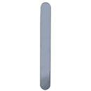 uPVC Door Handle Blank Plate French Doors Blanking Handle PVC 215mm Screw Centres Long Backplate