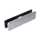 Fab Fix Nu Mail Heavy Duty 12" Inch Sprung Letter Box Plate UPVC Wooden Doors - Satin