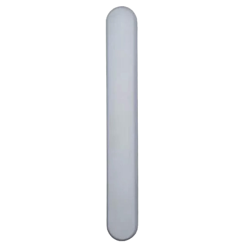 uPVC Door Handle Blank Plate French Doors Blanking Handle PVC 215mm Screw Centres Long Backplate