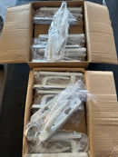 24 x Upvc door handles in white ,