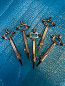 5 x Locksmith Multi Tools- Door Lock Euro Cylinder Gauge Stepped Spindle and Cam