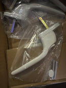 10 x inline window handles 40mm spindle (non locking)