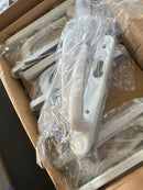 24 x Upvc door handles in white ,