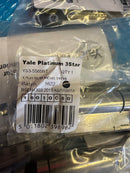 4 x 55T/65mm Yale platinum 3* euro cylinders