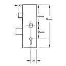 Era Vectis Multipoint Door Lock Centre Gear Box UPVC Doors 35mm Backset 5 Lever Deadbolt