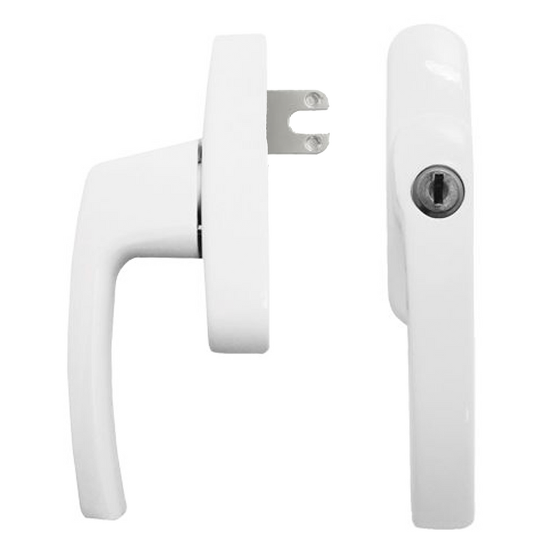 Roto Siegenia Si Aubi Alu500 Aluminium Tilt Turn Window White Handle Replacement Fork