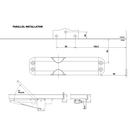 Adjustable Size 2-4 Overhead Door Closer No Cover BS EN1634 Fire Rated