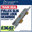 Fullex SL16 68PZ Replacement uPVC Gear Box Door Lock Centre Case 35mm Backset