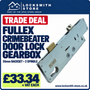 Fullex Crimebeater 55mm Backset 2 Spindle Lock Case Gear Box