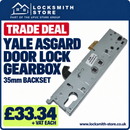 Fix Yale Asgard 35mm Multi Point Upvc Double Glazed Door Lock Gearbox Case