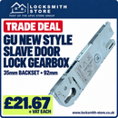 Gu Door Lock Slave Gearbox Gu Multi Point Upvc Door Lock 35mm 92mm New Style Lock