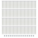 UPVC Zinc Screws to BS7412 - Carbon Steel Self Tapping Thread Drill Point