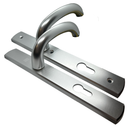 Winkhaus Palladio Marseille Extended Lever Door Handle Set - 92PZ -  Narrow Backplate - 8mm Spindle - 40-49mm