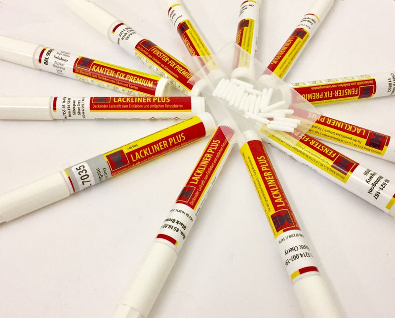 Konig Scratch Repair Pen Kit Upvc Coloured Window Composite Door Frame Touch Up 5 Pens Included RAL 7016, RAL 8015, RAL 9010, RAL 9005, RAL 8001