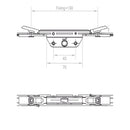 Avocet Window Lock Shootbolt Gearbox Lock For Upvc Windows 20mm or 22mm Backset