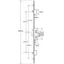 Roto Elite Latch Deadbolt 2 Hooks 2 Rollers Double Spindle 92PZ 62PZ Multipoint Door Lock