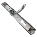 Winkhaus Palladio Marseille Extended Lever Door Handle Set - 92PZ -  Narrow Backplate - 8mm Spindle - 40-49mm