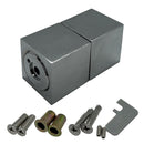 Bi-fold Door Magnets Hold Back Catch Magnet Folding Doors Holder Square 60mm Diameter