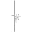 Avocet Lift Lever French Door Passive Lock - Shootbolt Compatible