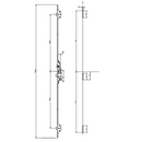 Avocet Pioneer 3 Deadbolt Double Spindle 92PZ 62PZ Multipoint Door Lock - Caravan Lock