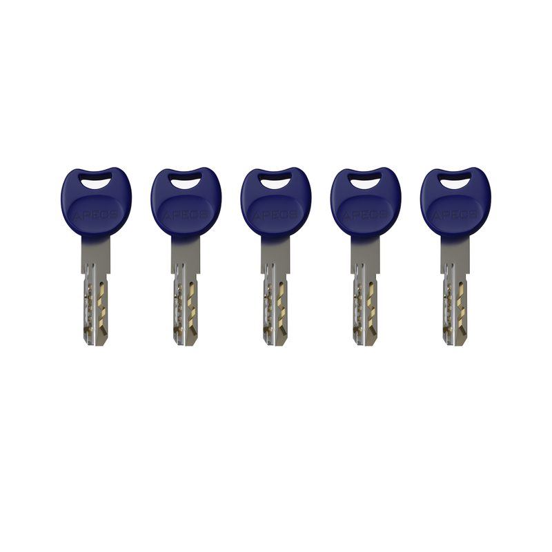 3* Euro Cylinder Thumb TurnDoor Lock uPVC Aluminium Timber Door Barrel 6 Pin 5 Keys