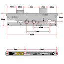 Replacement Roto Upvc Door Lock Gearbox Multi Point 35mm 92mm