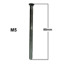M5 Philips Head 80mm Length Pair Of Screws Door Handle uPVC Composite Doors