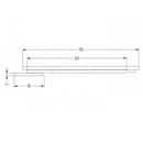 90° Degree Stainless Steel Door Restrictor Arm Stay Hold Open UPVC French