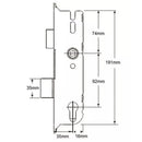 Genuine Gu Door Lock Gearbox Gu Multi Point Upvc Door Lock 35mm 92mm Gu New Style Lock