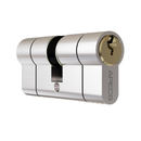 Euro Cylinder Door Lock uPVC Aluminium Timber Door Barrel 6 Pin 5 Keys