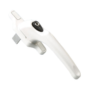 Cadenza Aluminium Window Handle Tongue (spade) Driven White Right / Left Hand  