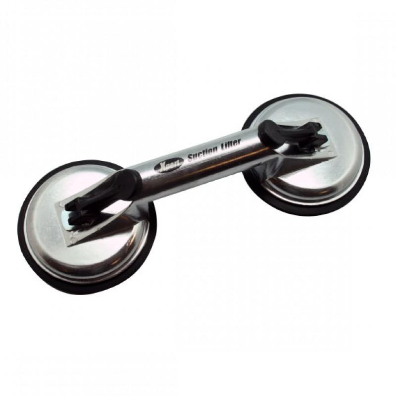 Xpert Glass Suction Plates / Lifters - Double Vacuum Sucker Pads - Dent Pullers