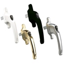 Cadenza Aluminium Window Handle Tongue (spade) Driven White Right / Left Hand  