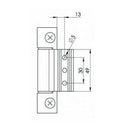 Rebated Butt Hinge Yale Pendulum Upvc Door Hinges 100mm 13mm Rebate White