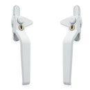 Avocet WMS uPVC Window Handle Avocet Cockspur Window Handle White Double Glazed