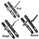 UPVC Door Handle Mila Prostyle 92mm 92PZ 211mm Fixings Double Glazing Pair 240