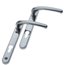 Fab Fix Windsor UPVC Lever Door Handles 92pz 122mm Screw Centres	