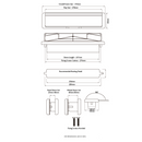 Fab Fix Nu Mail Edge 12" Inch Sprung Letter Box Plate UPVC Wooden Doors