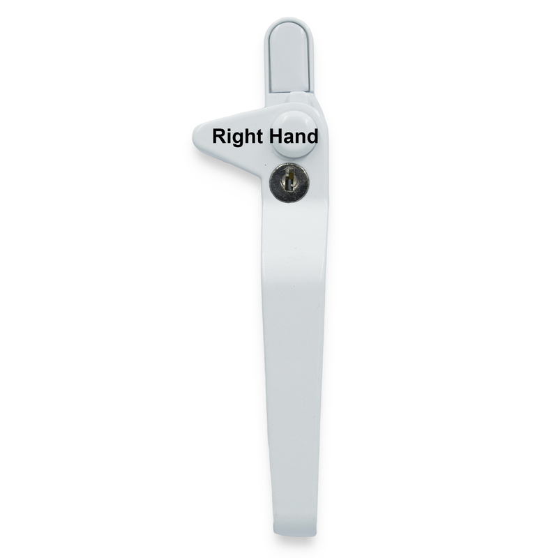Avocet WMS uPVC Window Handle Avocet Cockspur Window Handle White Double Glazed