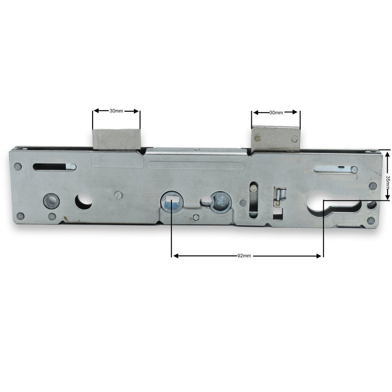 Lockmaster Mila Single Spindle uPVC Gear Box Door Lock Centre Case 35mm Backset
