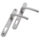 Fab Fix Balmoral UPVC Lever Door Handles 92pz 210mm Screw Centres