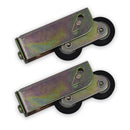 Pair of Tandem Sliding Patio Door Roller Wheels Aluminium Upvc Timber 32mm