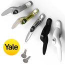 uPVC Universal Window Handle Cranked Double Glazing Locking Espag Replacement