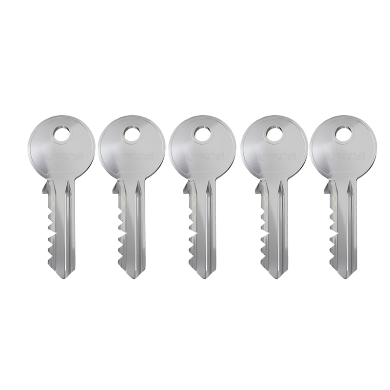 Euro Cylinder Door Lock uPVC Aluminium Timber Door Barrel 6 Pin 5 Keys