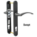 UPVC Door Handle Mila Prostyle 92mm 92PZ 211mm Fixings Double Glazing Pair 240