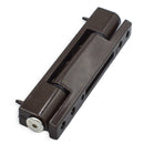 Avocet UPVC Door Butt Hinge Flat And Angled White & Brown 115mm Hinge Butt Hinge