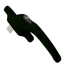 Cadenza Aluminium Window Handle Tongue (spade) Driven White Right / Left Hand  